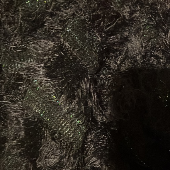 Black fluffy jumper size 12 - Picture 7 of 7